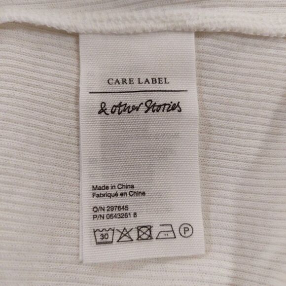 (3/$15)  & Other Stories Scoop Neck Ribbed Tank - Picture 3 of 6